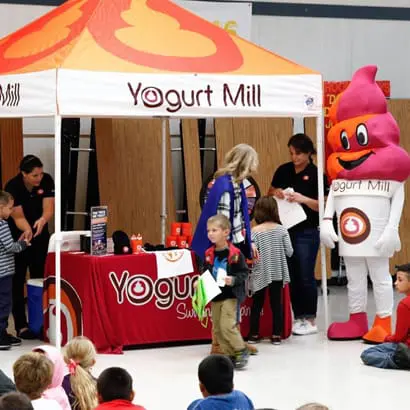 Yogurt mill tent