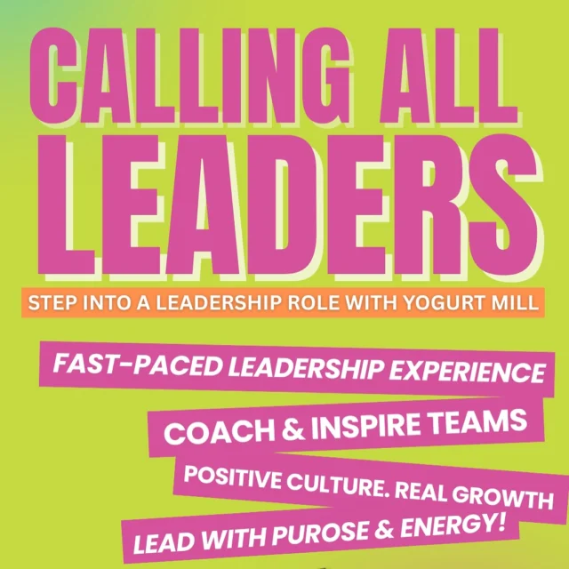 🚨Now Hiring!🚨

Click the link in bio to apply 🙌
Think you've got what it takes? 
Let's make sweet things happen! 🍦