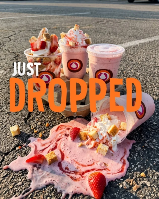 Guess what just dropped?!?!
If you haven't tried the new & improved Strawberry Cheesecake Shake or Outrageous Cup yet... what are you waiting for? 🍓😍

Trust us, this upgrade is worth it.