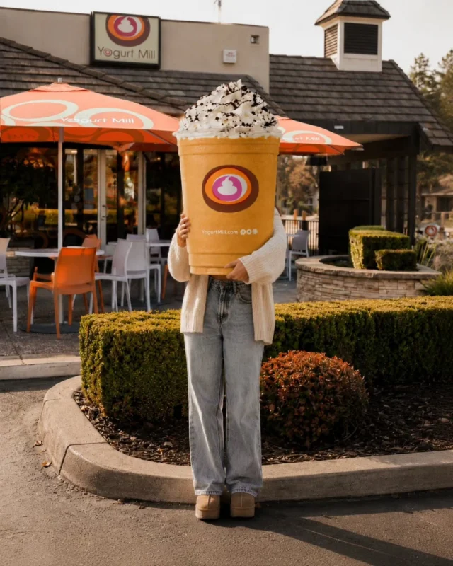 Pumpkin Cold Brew is back and apparently bigger than ever.🎃☕️😉