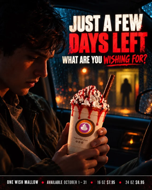 LAST WISH. LAST CHANCE. 🍦✨
The One Wish Mallow disappears after October 31st.
Don’t miss it.